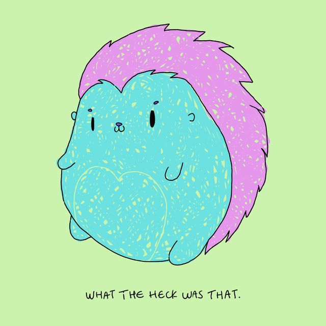 what the heck was that.