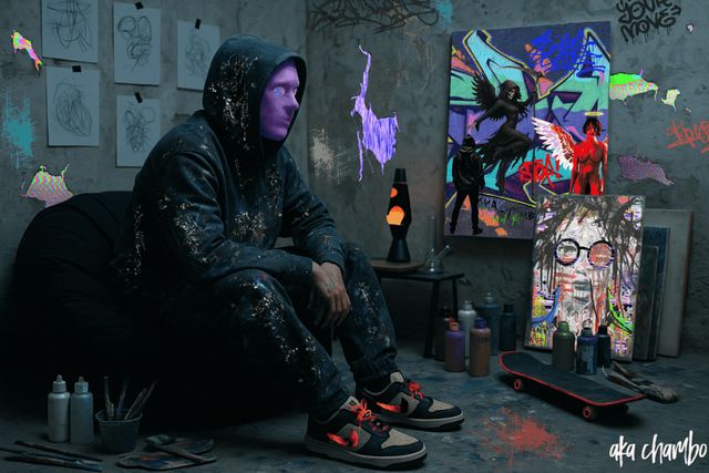 The Thoughts Before the Paint Drips