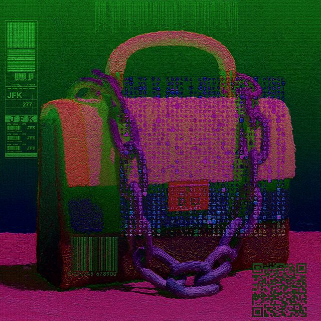 "Chained Handbag" 