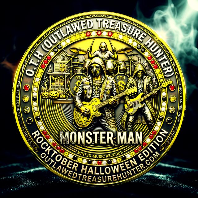 O.T.H – "Monster Man" | 24K Gold Music Token (Rocktober Halloween Edition 2026)
