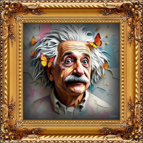 Liquid Gloss® 07 | 0002 | Albert Einstein
