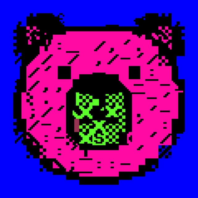 PETSCII Bear
