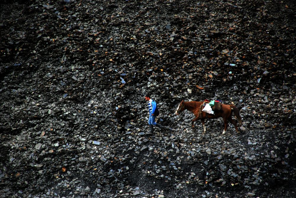 Tsova man with his horse