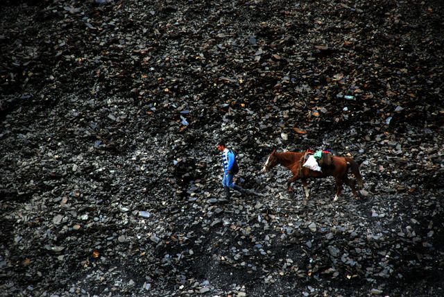 Tsova man with his horse