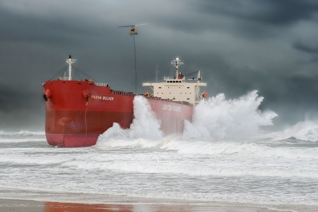 Pasha Bulker Evacuation