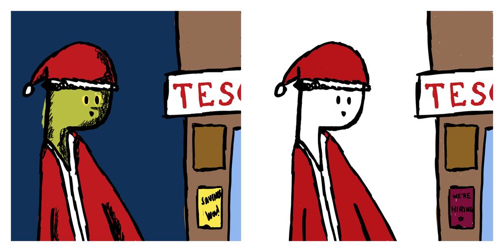 How the Bear Stole a Tesco