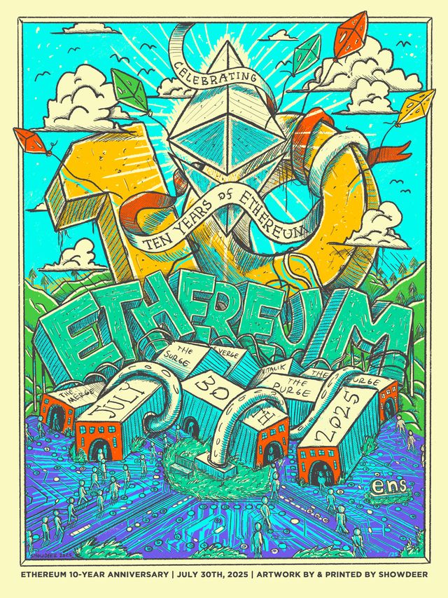 ETHEREUM 10-YEAR ANNIVERSARY