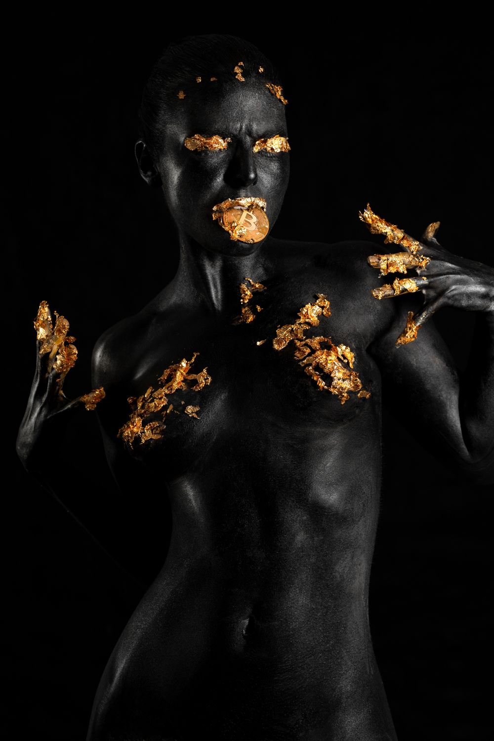 Golden coin
