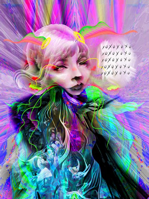 NEON ANGEL XOXO
