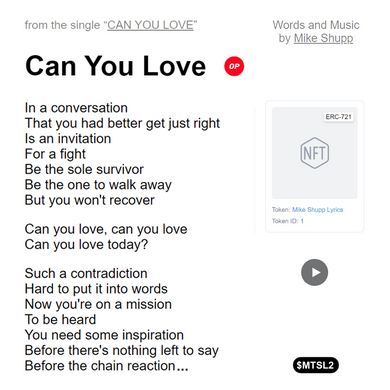 Can You Love