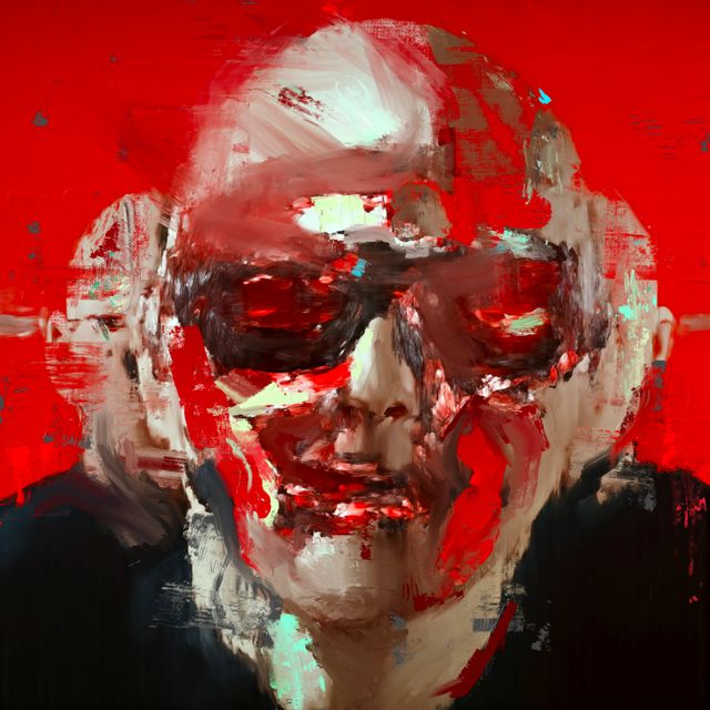 VC Portrait with Red