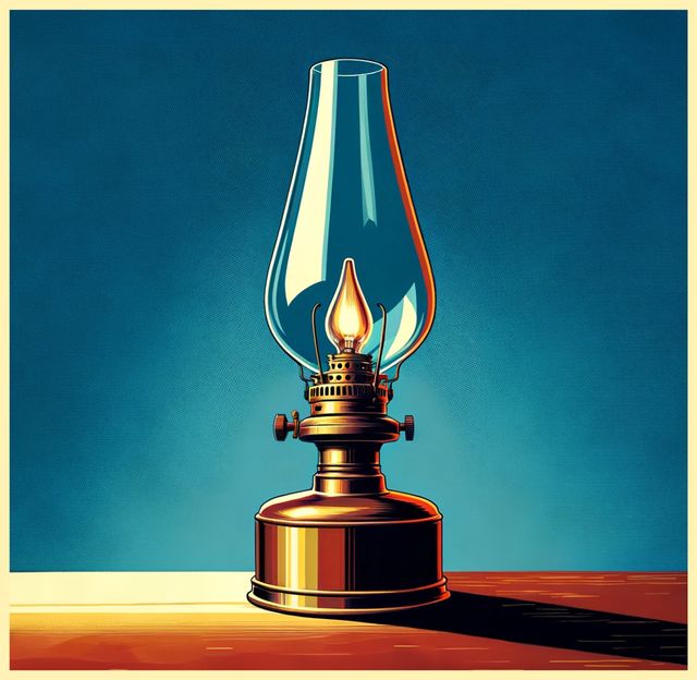 Lampa naftowa