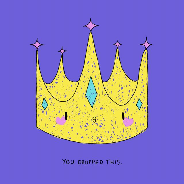 you dropped this.
