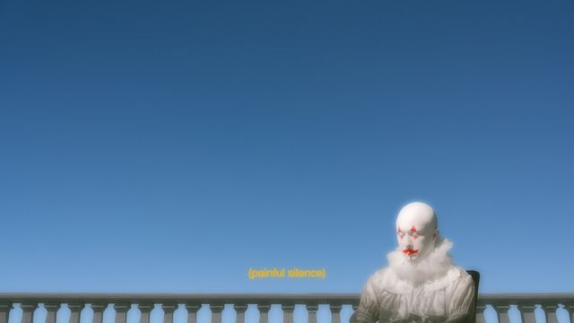 clown (painful silence)