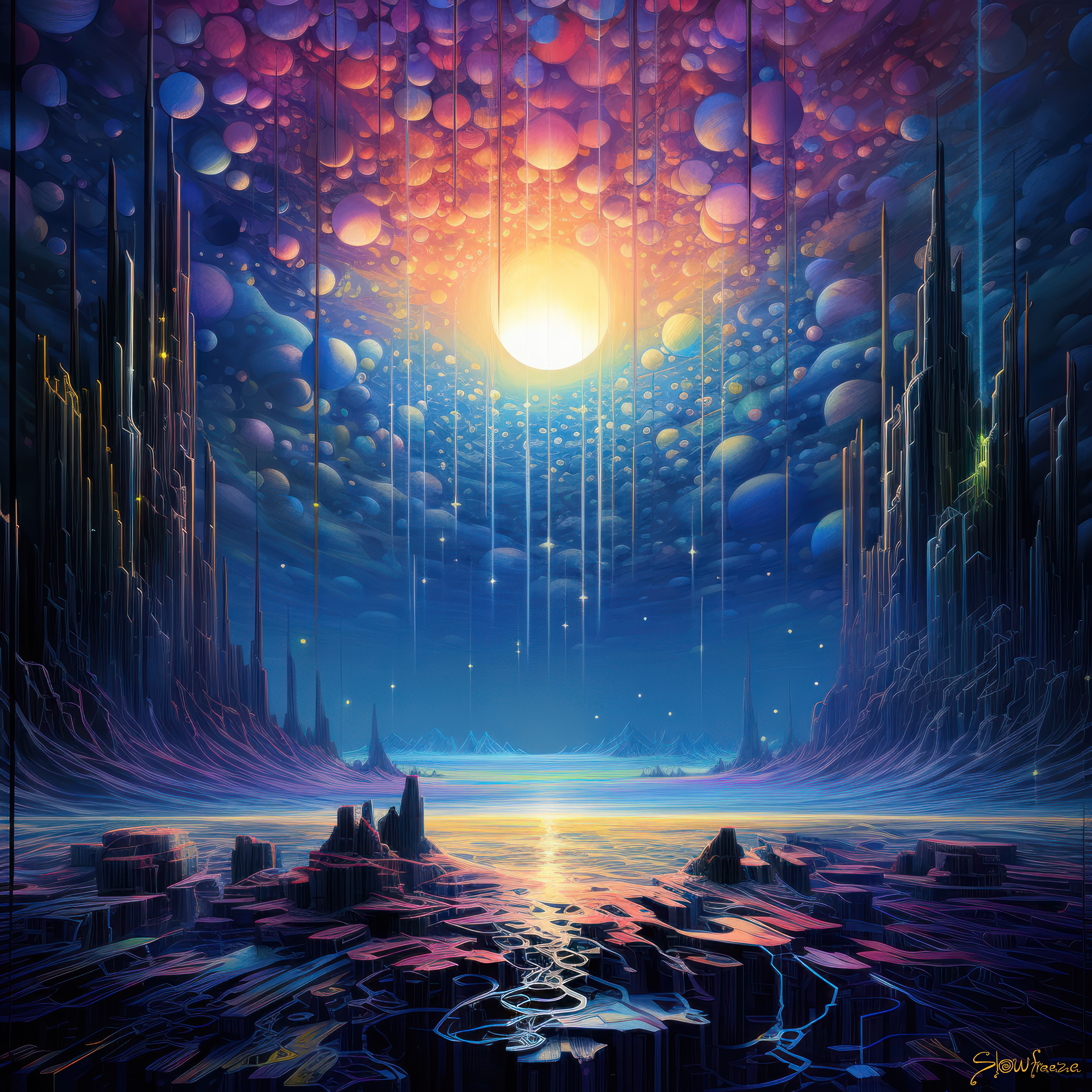 Luminous Whispers of Eternity