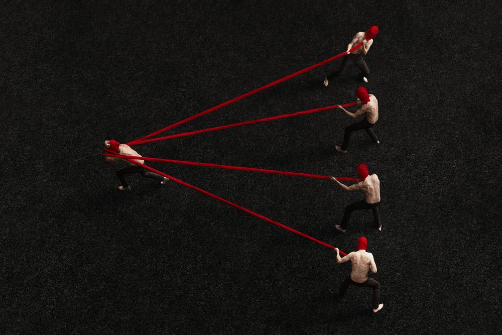 Tethered V