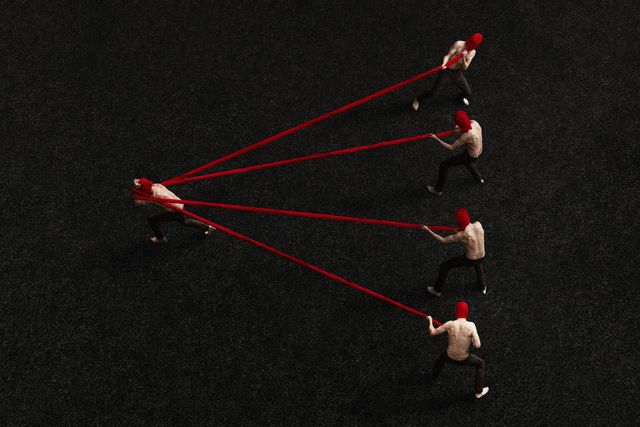 Tethered V
