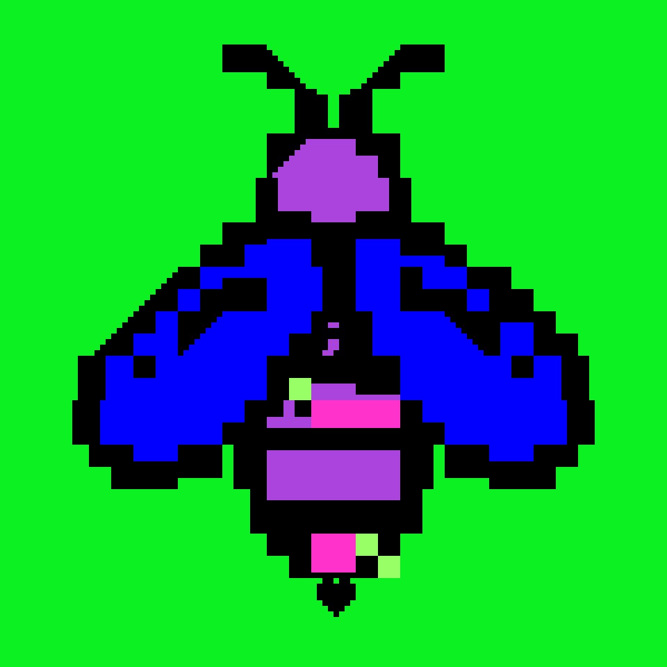 PETSCII Bee