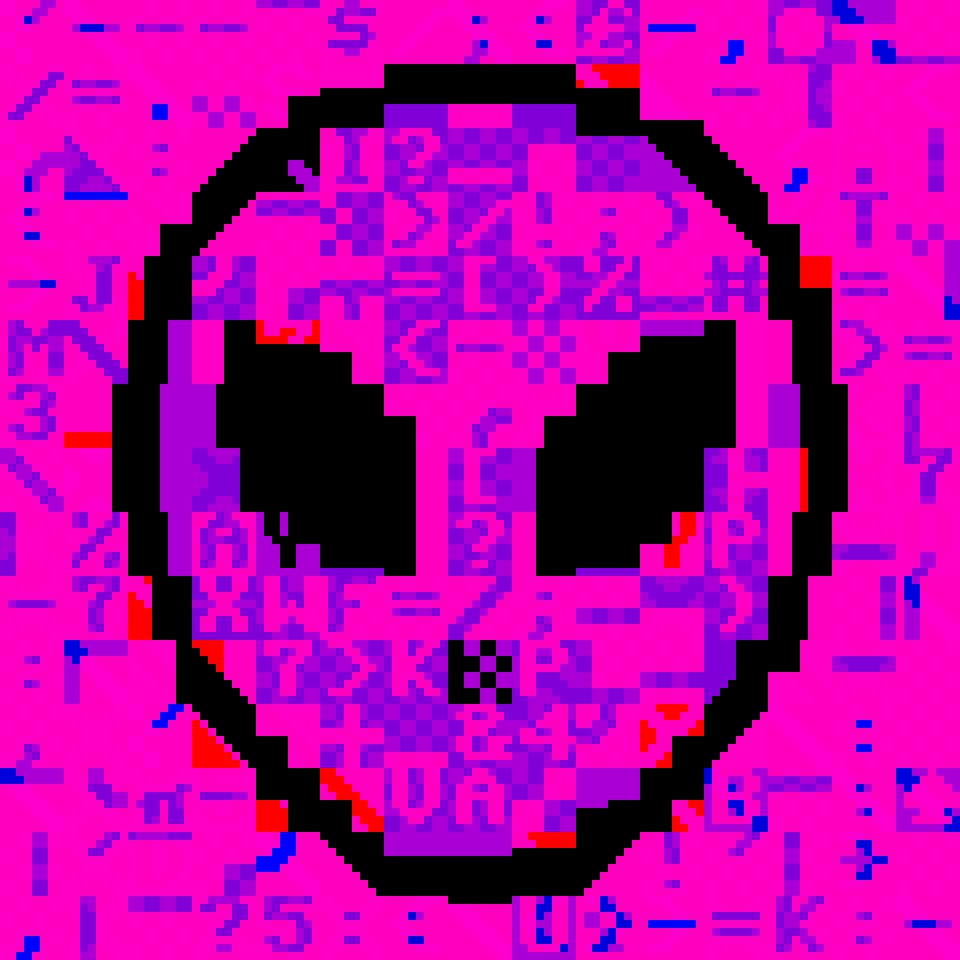 PETSCII Alien