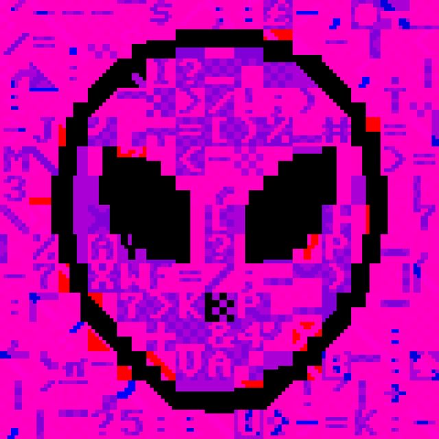 PETSCII Alien