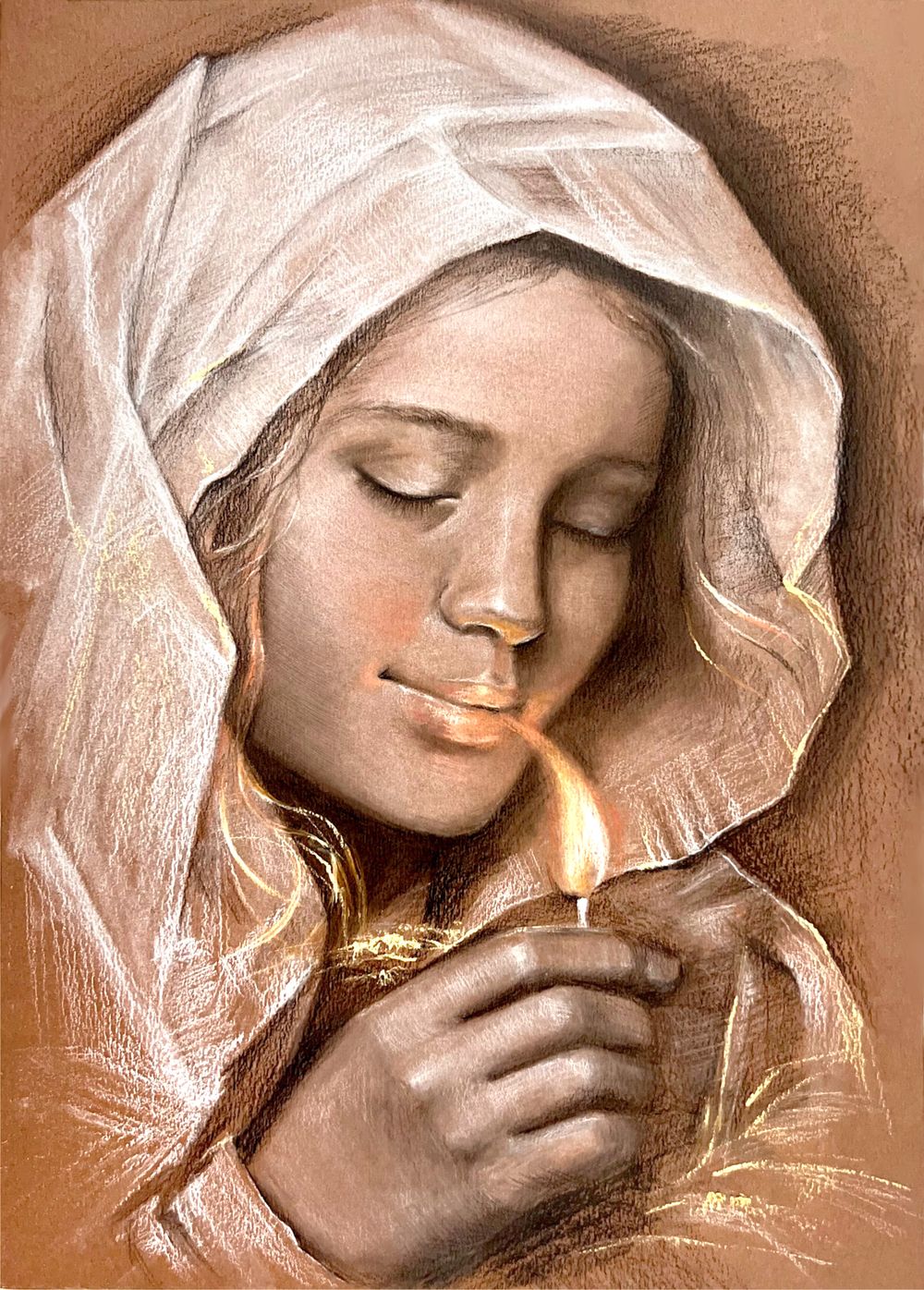 The girl with matches