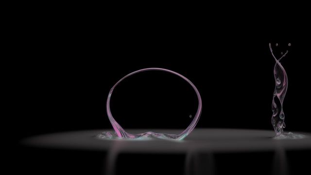 Aquatic Alchemy: Movements in Liquid Splendor