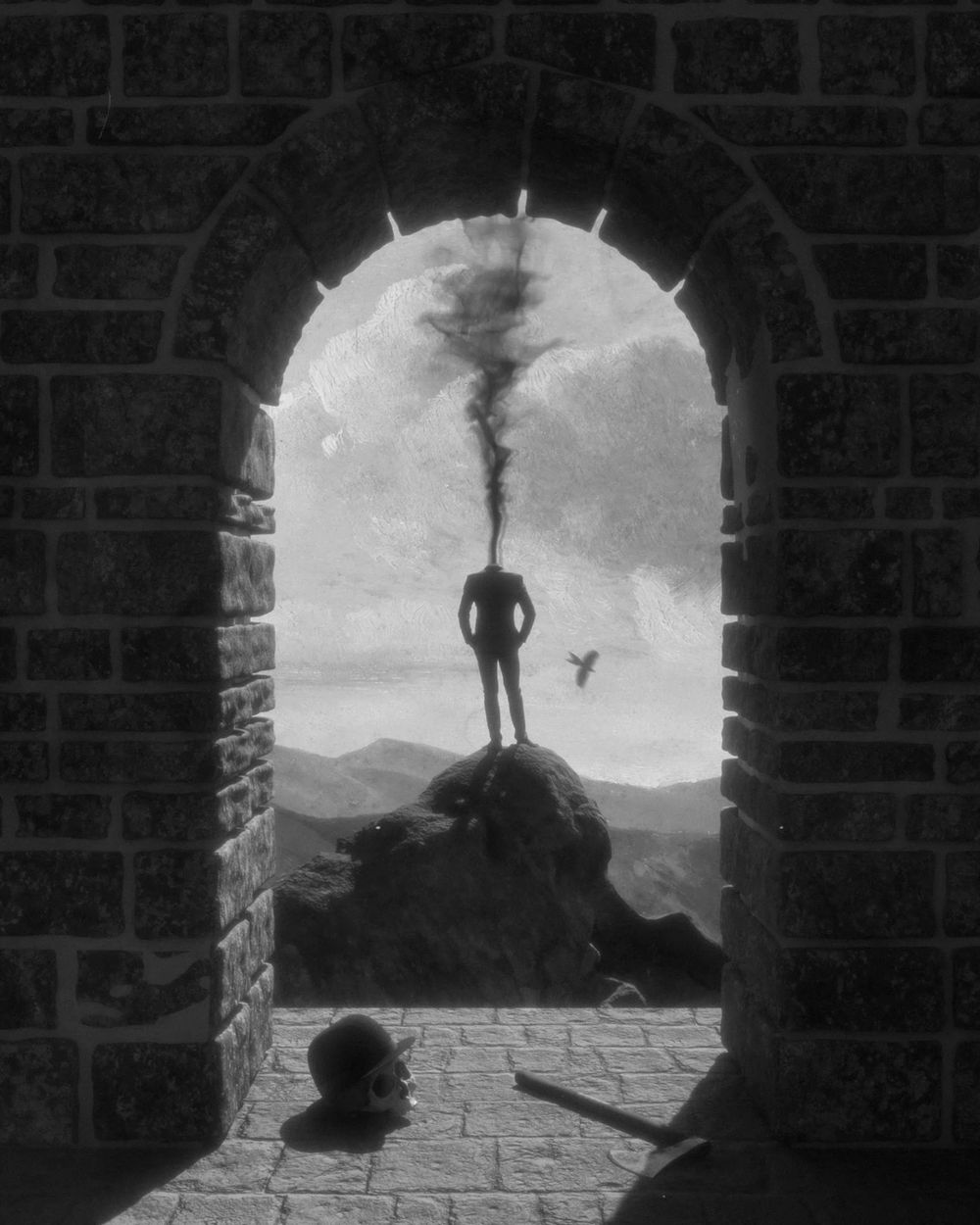 The mind goes where the body cannot follow