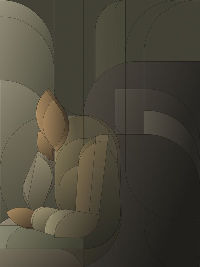 Self portrait, in Silence