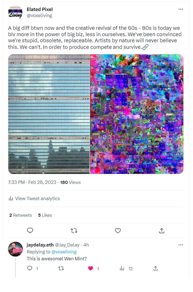 United Glitched Nations (The Tweet)