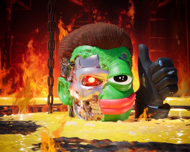 Pepe-Terminator gives the thumbs up !