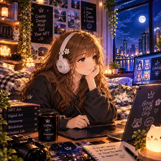 Moonlit Creative Dreams