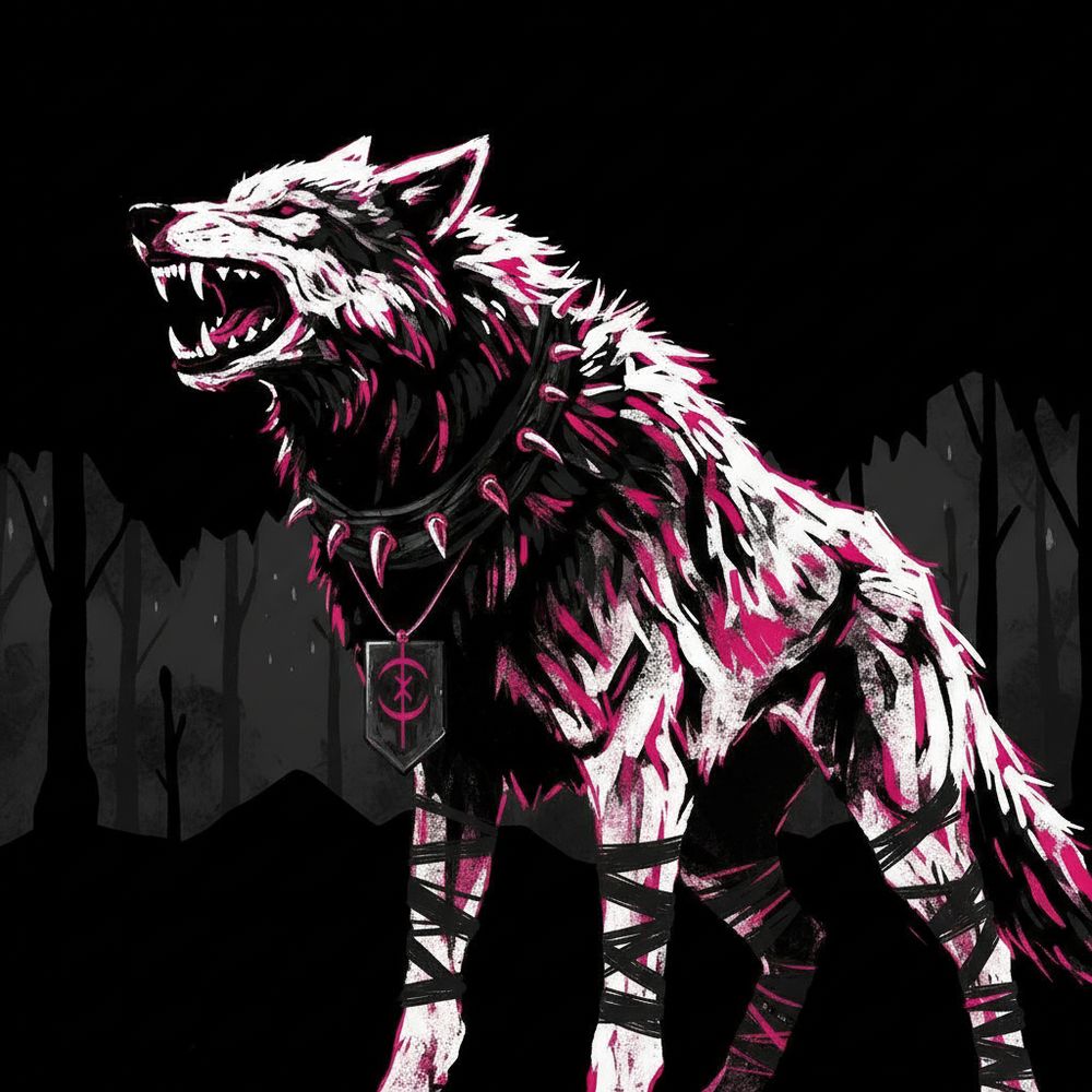 Black Wolf the Nightridge Sentinel