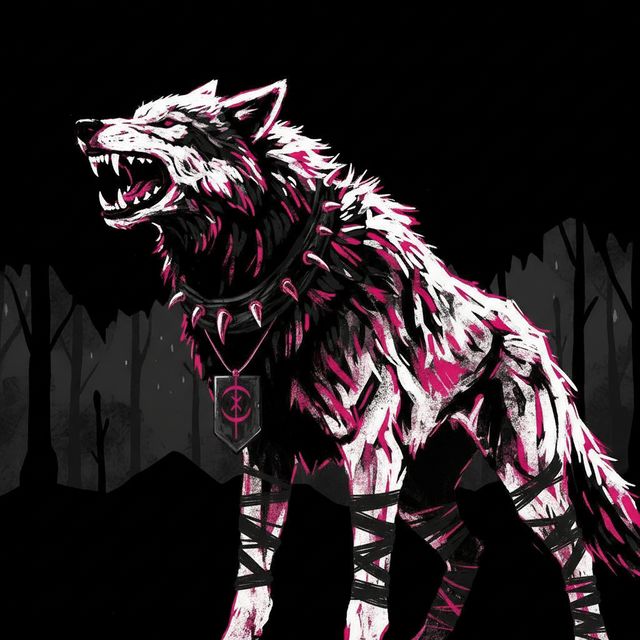 Black Wolf the Nightridge Sentinel