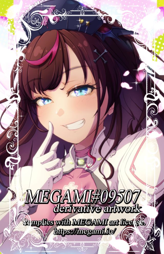 MEGAMI #09507 derivative artwork (card connect)