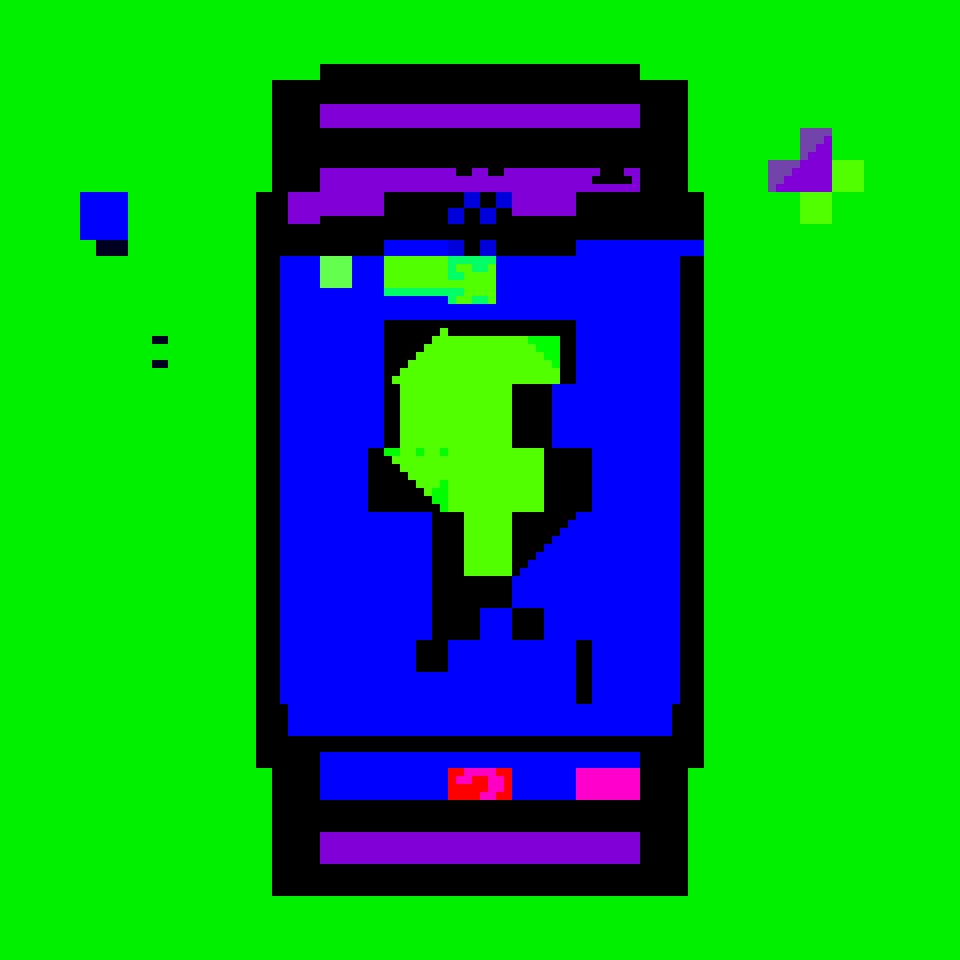 PETSCII Energy Drink