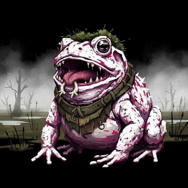 Giant Toad the Marshcrown Behemoth