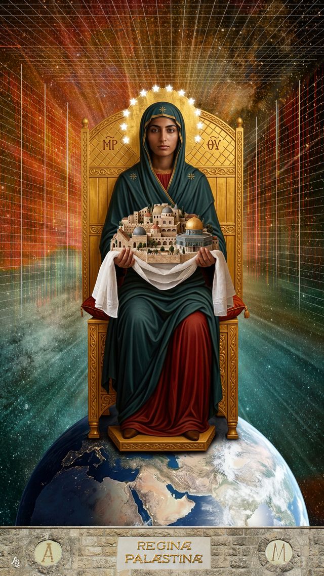 REGINA PALAESTINAE - Virgin Mary, Queen of Palestine