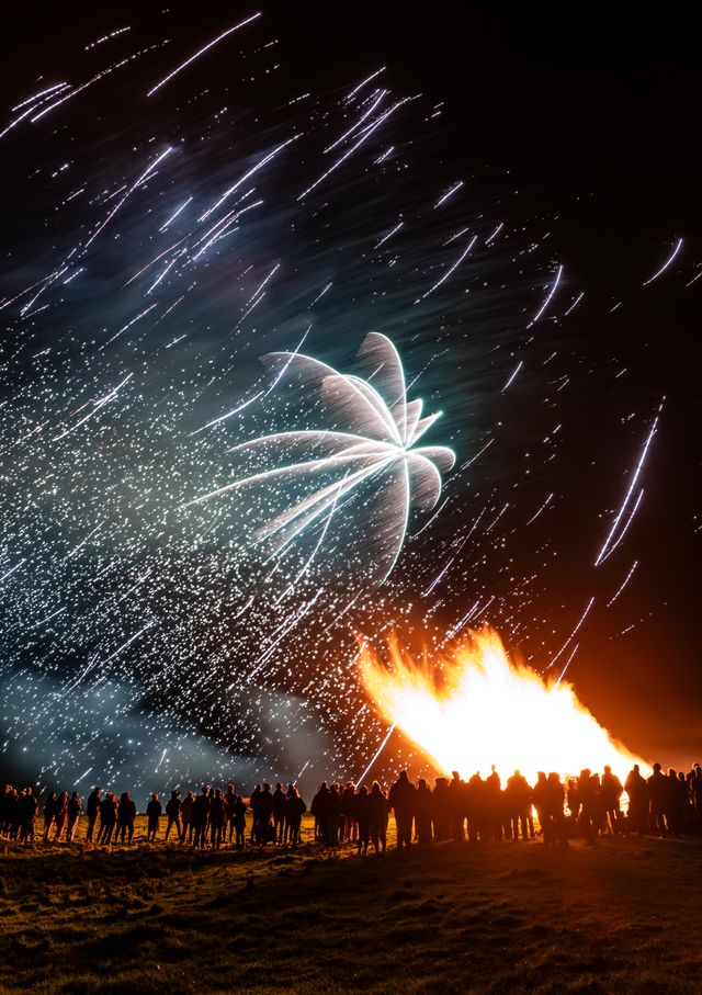 Raining Fireworks