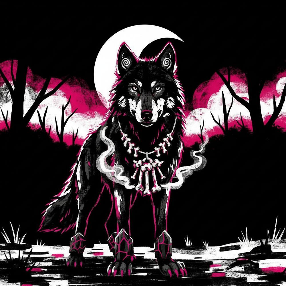 Black Wolf the Eclipse Stalker
