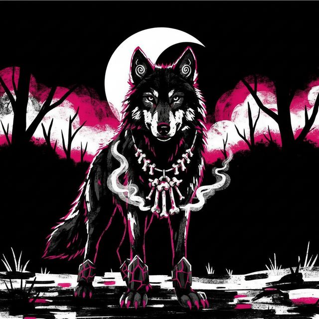 Black Wolf the Eclipse Stalker