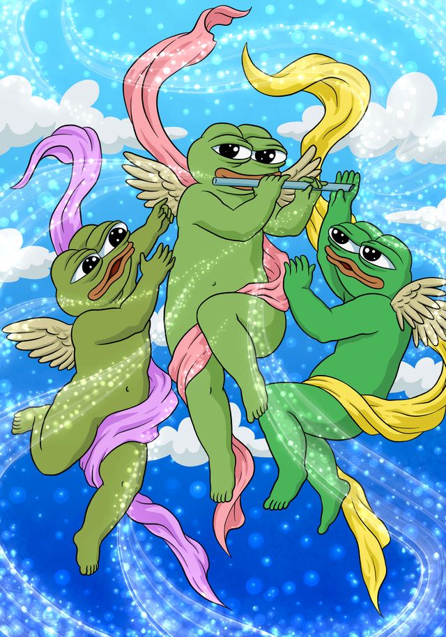 Frogs are angels