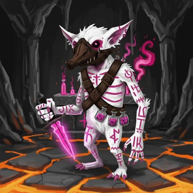 Kobold the Ashscale Ritualist