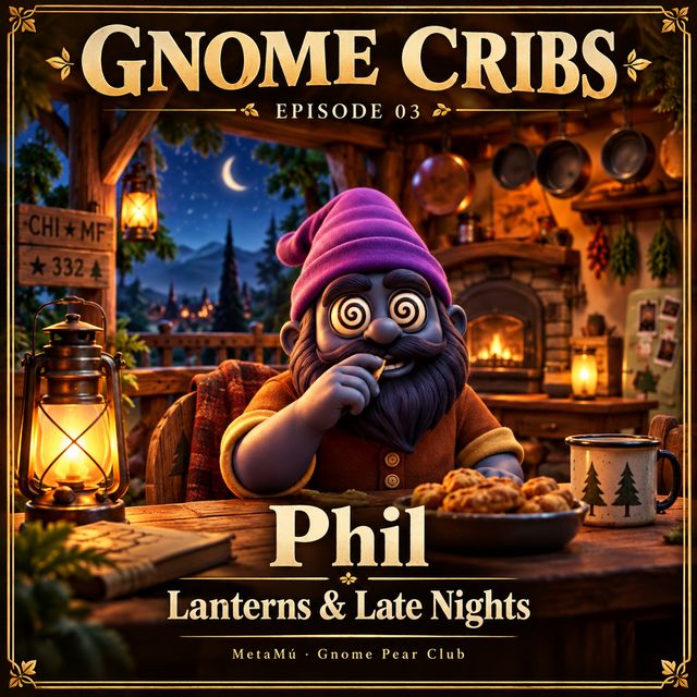 Gnome Cribs -S01E03: Phil | Lanterns & Late Nights