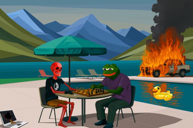 Everything Burns, But We Think