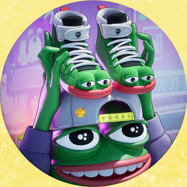 SNEAKER PEPE SKULL