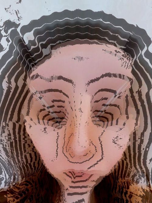 I scare myself / Self Portrait 3