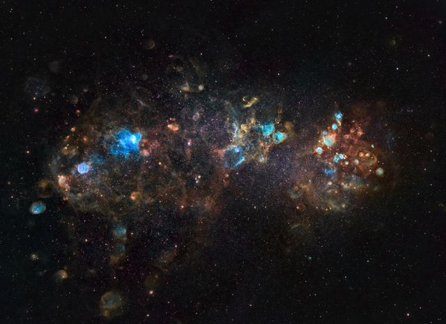 Deep Space Collection # 21. Small Magellanic Cloud
