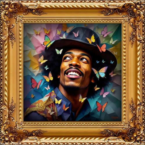 Liquid Gloss® 07 | 0006 | Jimi Hendrix
