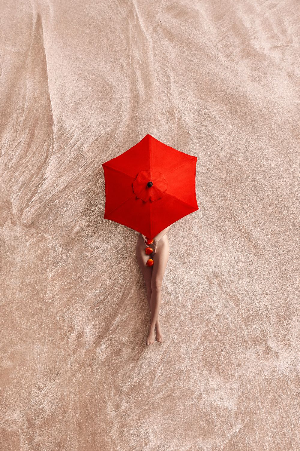 Red umbrella
