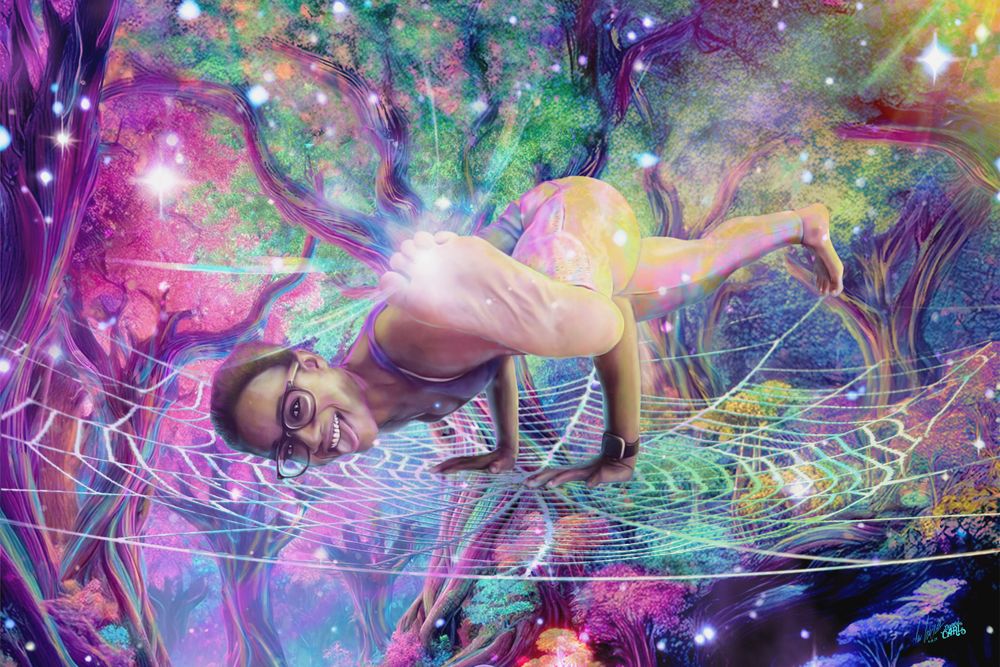 Genelle – Eka Pada Koundinyasana